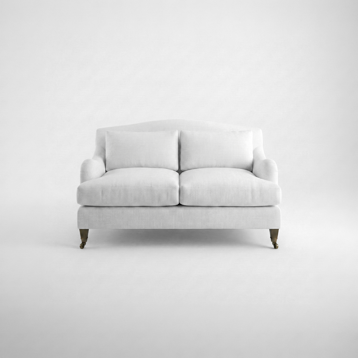 Felix 2 seater sofa in Cotton Linen Snowdrop