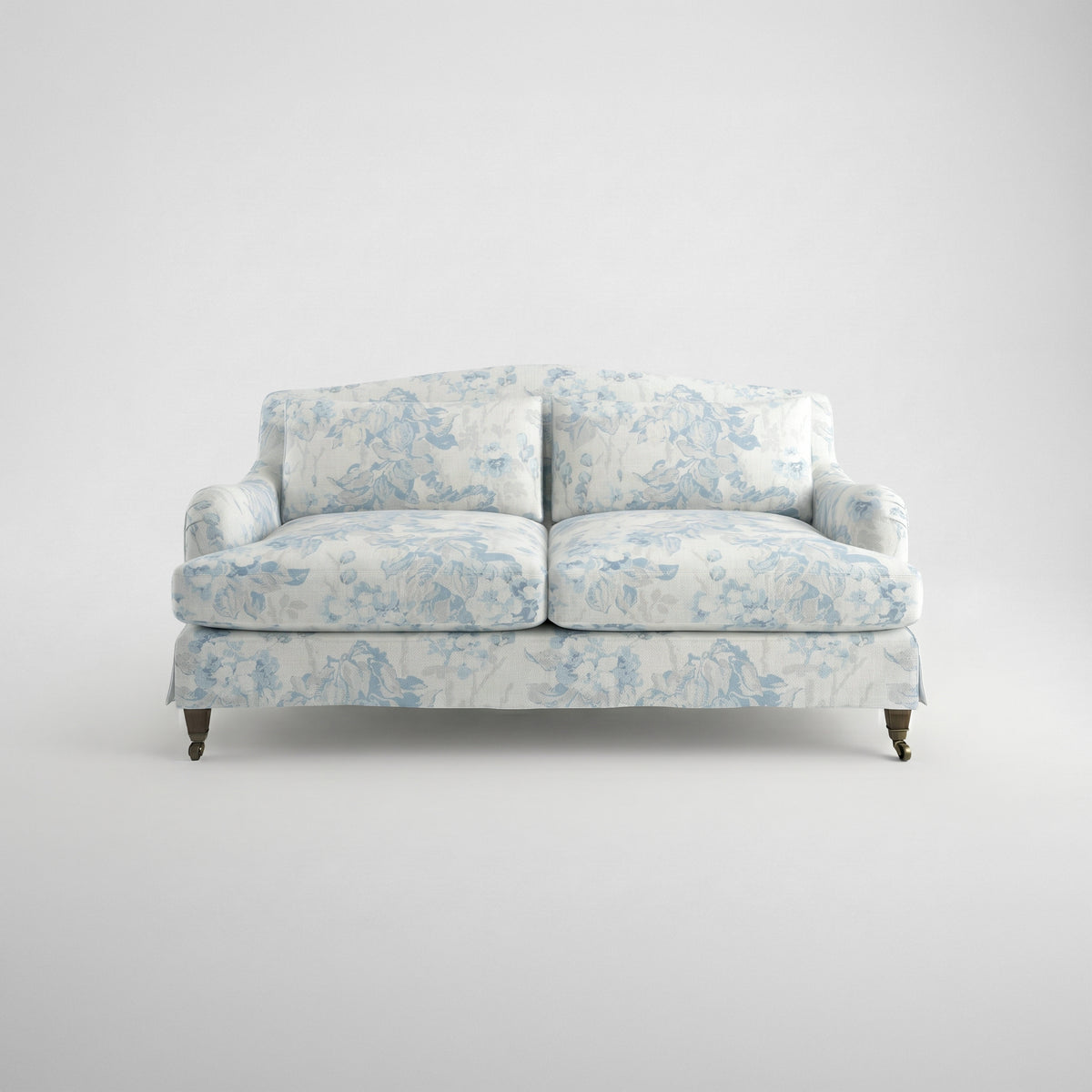 Felix Loose Cover 2.5 Seater Sofa in Midsummer Faded Blue - Made to Order
