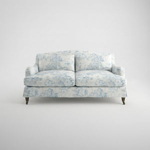 Felix Loose Cover 2.5 Seater Sofa in Midsummer Faded Blue - Made to Order