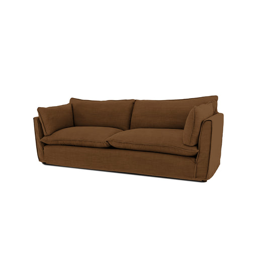 Cocobella 3.5 Seater Sofa in Beatrice Nutmeg