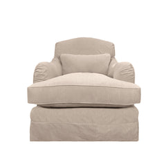 Felix Armchair in in Beatrice Barley