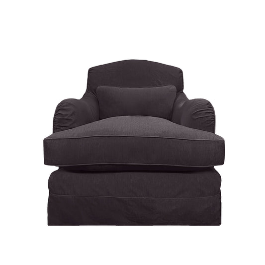 Felix Armchair in Beatrice Midnight