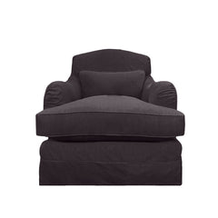 Felix Armchair in Beatrice Midnight