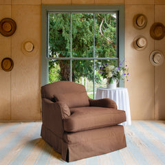 Felix Armchair in Beatrice Nutmeg