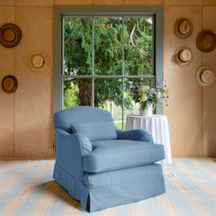 Felix Armchair in in Boho Denim
