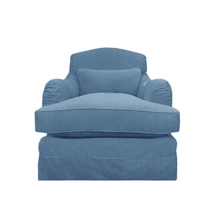 Felix Armchair in in Boho Denim