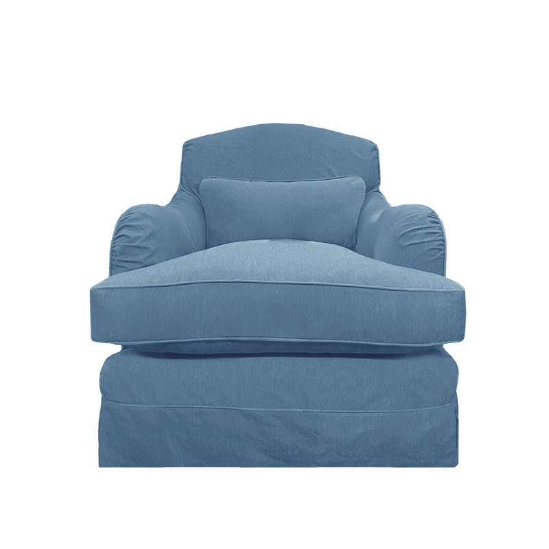 Felix Armchair in in Boho Denim