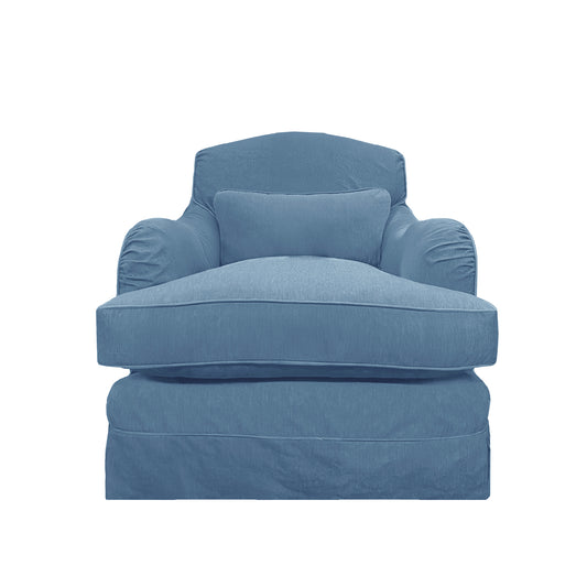 Felix Armchair in in Boho Denim