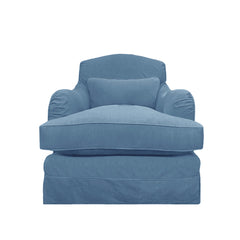 Felix Armchair in in Boho Denim