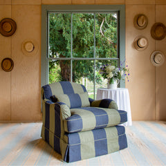 Felix Armchair in Woodland Stripe