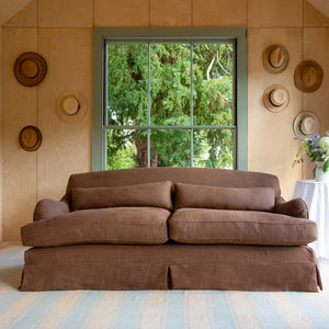 Felix Large Sofa in Beatrice Nutmeg