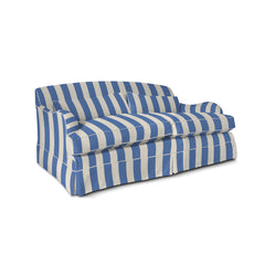 Felix Large Sofa in Cornish Blue Stripe