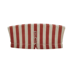 Felix Large Sofa in Petunia Red Stripe