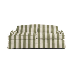 Felix Large Sofa in Spring Green Stripe