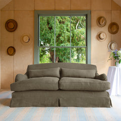 Felix Medium Sofa in Beatrice Olive