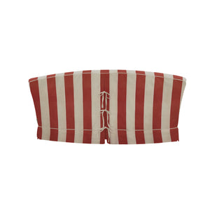 Felix Medium Sofa in Petunia Red Stripe