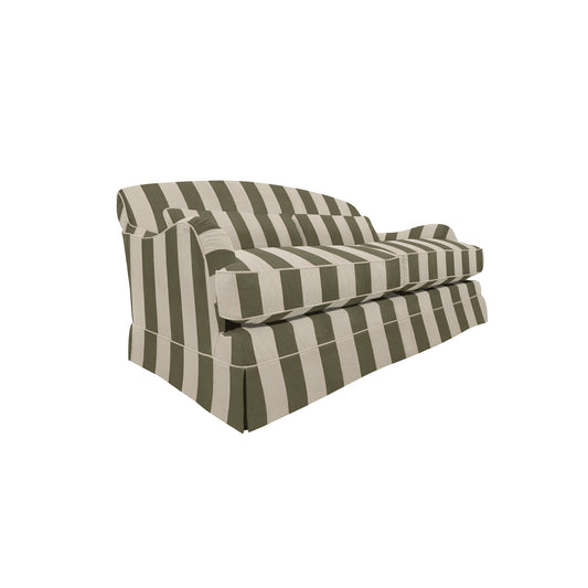 Felix Medium Sofa in Spring Green Stripe