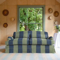 Felix Medium Sofa in Woodland Stripe