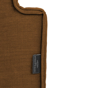 Cocobella Loveseat in Beatrice Nutmeg