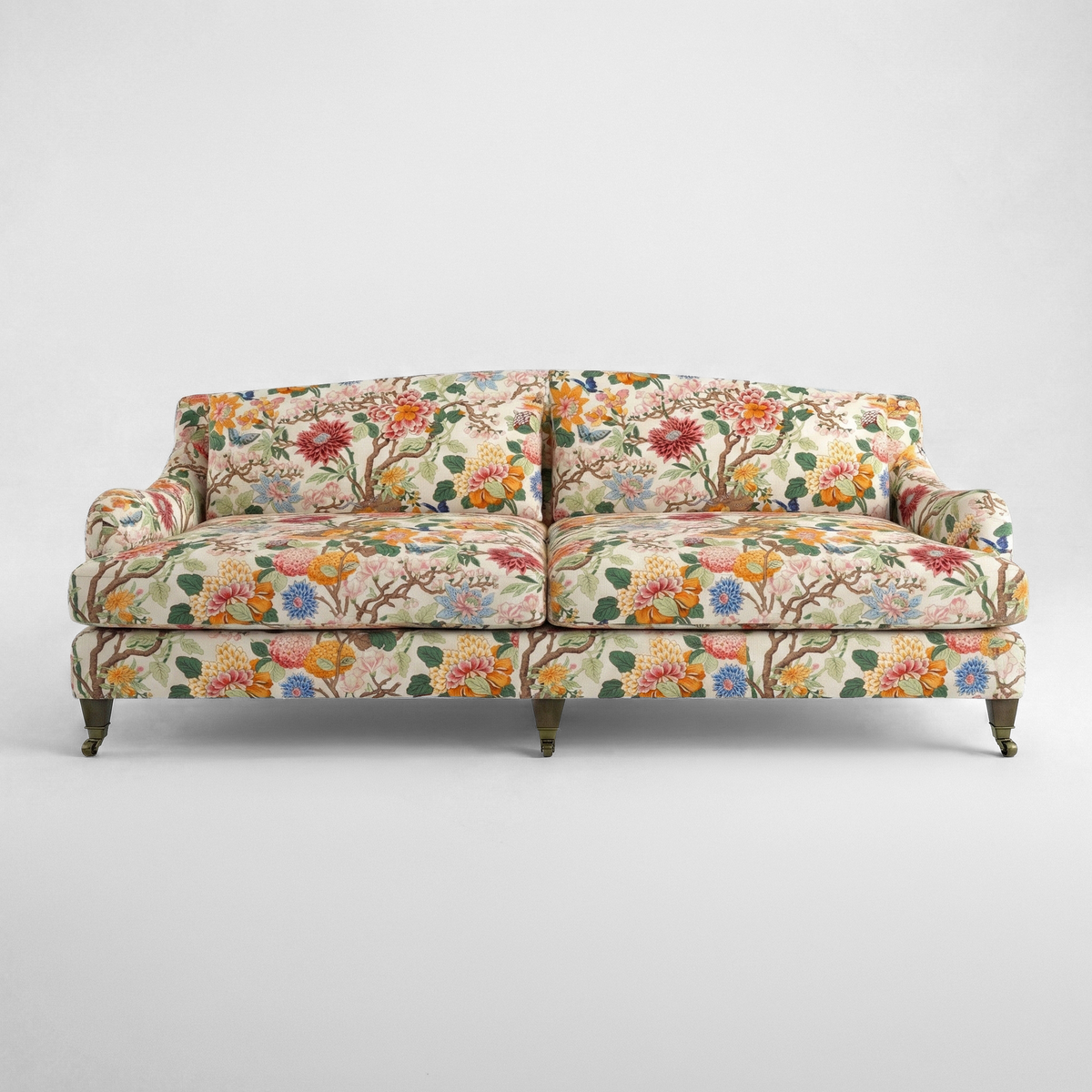 Felix 4 seater sofa in Magnolia Cream Blue