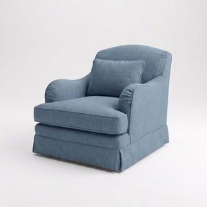 Felix Armchair in in Boho Denim
