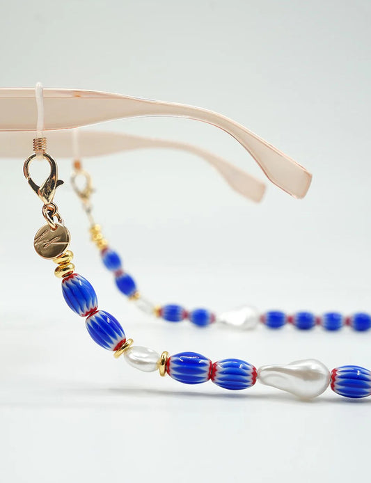 Sola Eyeglass Chain - White