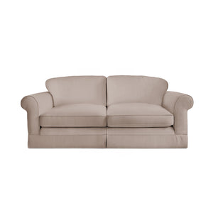 Salthrop Large Sofa with Big Back Cushion in Beatrice Barley