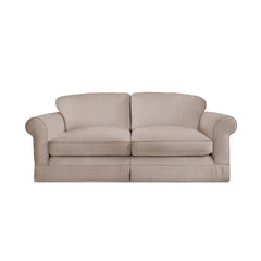 Salthrop Large Sofa with Big Back Cushion in Beatrice Barley