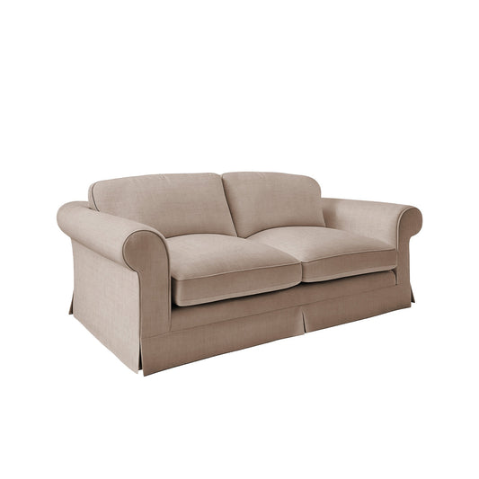 Salthrop Large Sofa with Big Back Cushion in Beatrice Barley