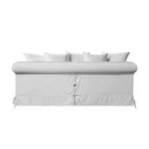 Salthrop Large Sofa with Scatter Cushion in Beatrice Camelia