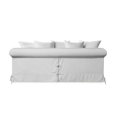 Salthrop Large Sofa with Scatter Cushion in Beatrice Camelia