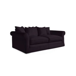 Salthrop Large Sofa with Scatter Cushion in Beatrice Midnight