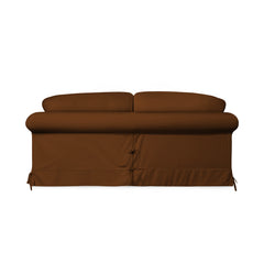 Salthrop Large Sofa with Big Back Cushion in Beatrice Nutmeg