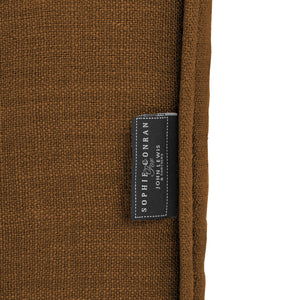 Salthrop Large Sofa with Scatter Cushion in Beatrice Nutmeg