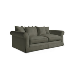 Salthrop Large Sofa with Scatter Cushion in Boho Cloud