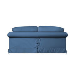 Salthrop Large Sofa with Big Back Cushion in Boho Denim