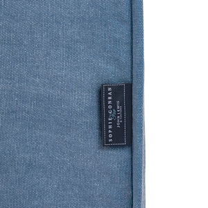 Salthrop Large Sofa with Big Back Cushion in Boho Denim