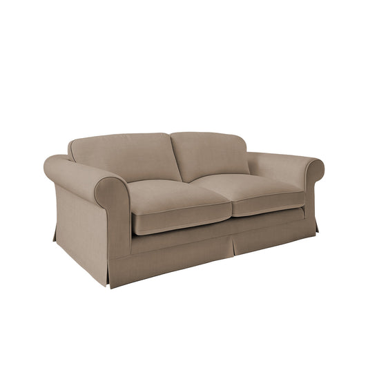 Salthrop Large Sofa with Big Back Cushion in Boho Parchment