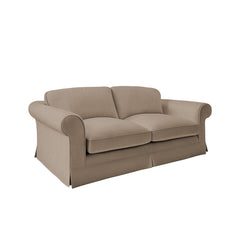 Salthrop Large Sofa with Big Back Cushion in Boho Parchment