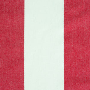 Salthrop Large Sofa with Scatter Cushion in Petunia Red Stripe