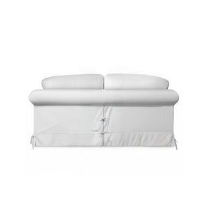 Salthrop Medium Sofa with Big Back Cushion in Beatrice Camelia