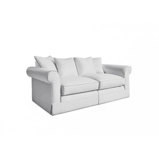 Salthrop Medium Sofa with Scatter Cushion in Beatrice Camelia