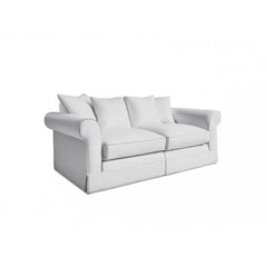Salthrop Medium Sofa with Scatter Cushion in Beatrice Camelia
