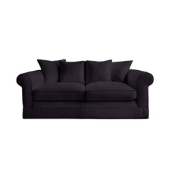 Salthrop Medium Sofa with Scatter Cushion in Beatrice Midnight