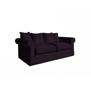 Salthrop Medium Sofa with Scatter Cushion in Beatrice Midnight