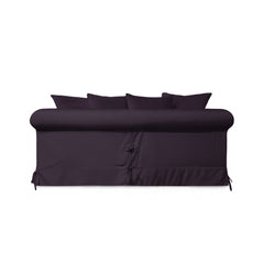 Salthrop Medium Sofa with Scatter Cushion in Beatrice Midnight