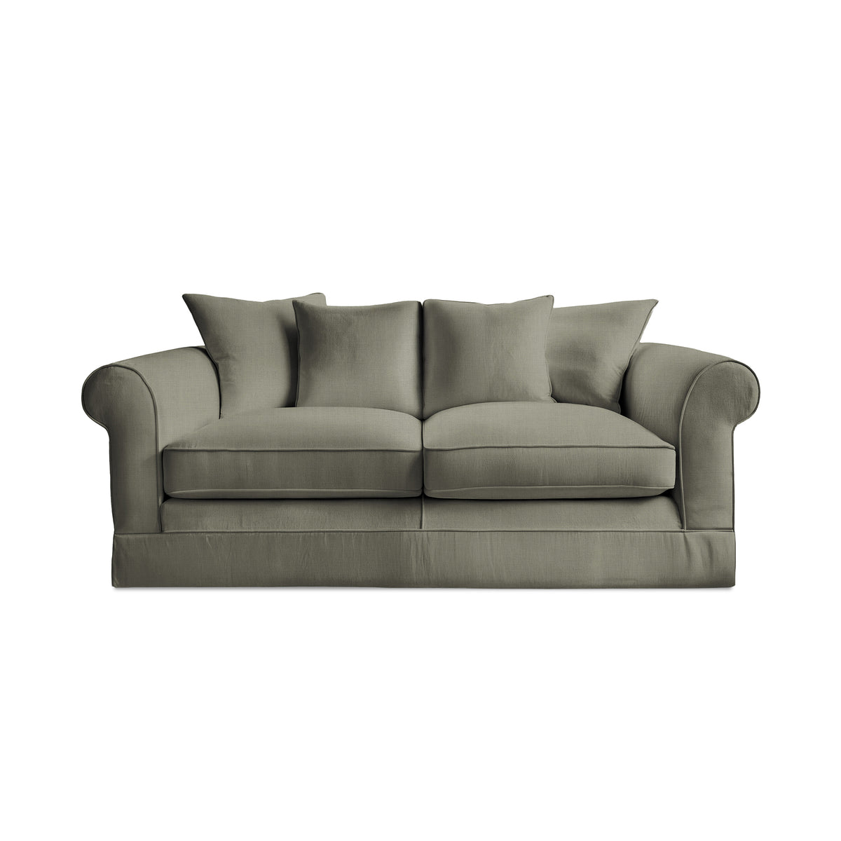 Salthrop Medium Sofa with Scatter Cushion in Boho Cloud