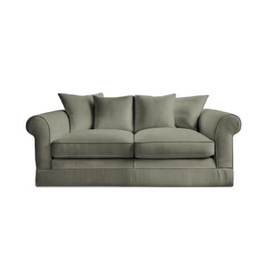 Salthrop Medium Sofa with Scatter Cushion in Boho Cloud