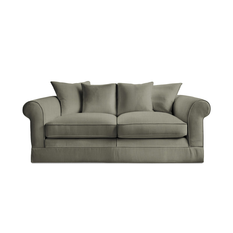 Salthrop Medium Sofa with Scatter Cushion in Boho Cloud