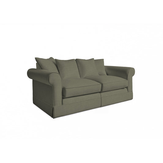 Salthrop Medium Sofa with Scatter Cushion in Boho Cloud